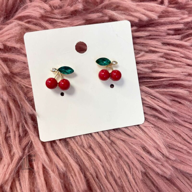 Обеци JL Cherries 1022