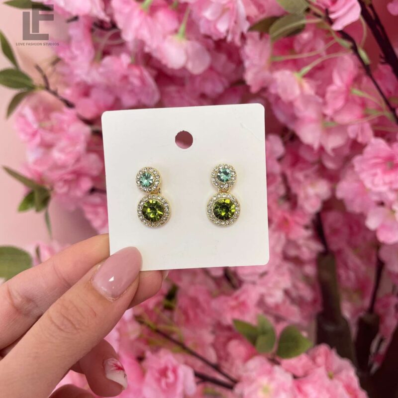 Обеци JL Royal Collection Green 1019