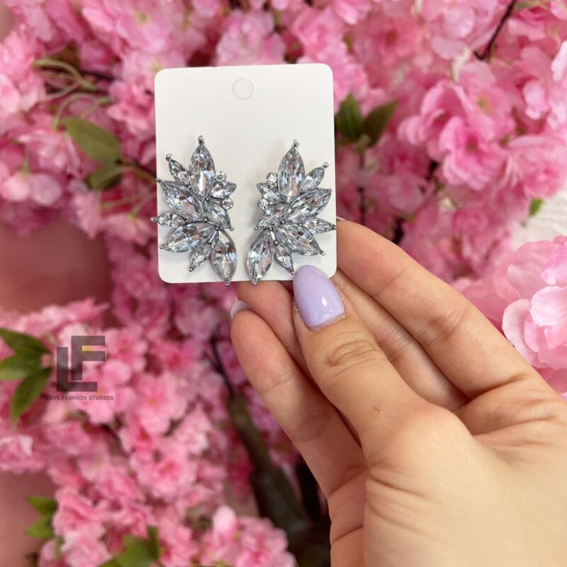 Обеци JL Royal Collection White 1014