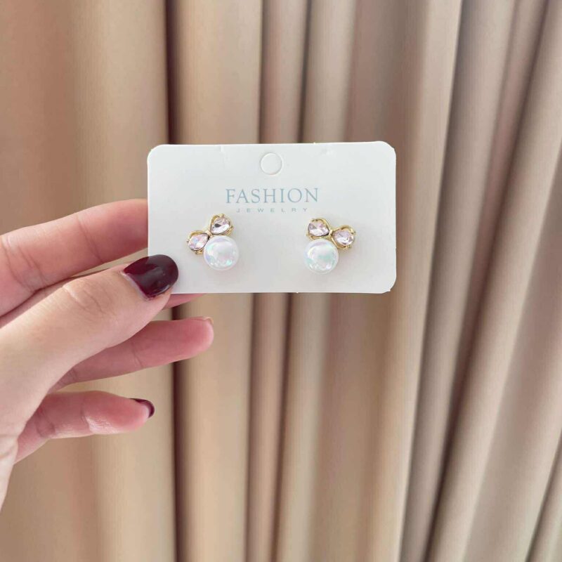 Обеци JL Simple Pearls 1044