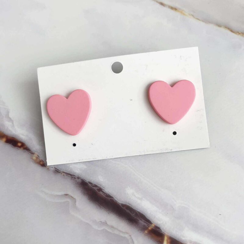 Обеци JL Sweet Hearts Pink 1010