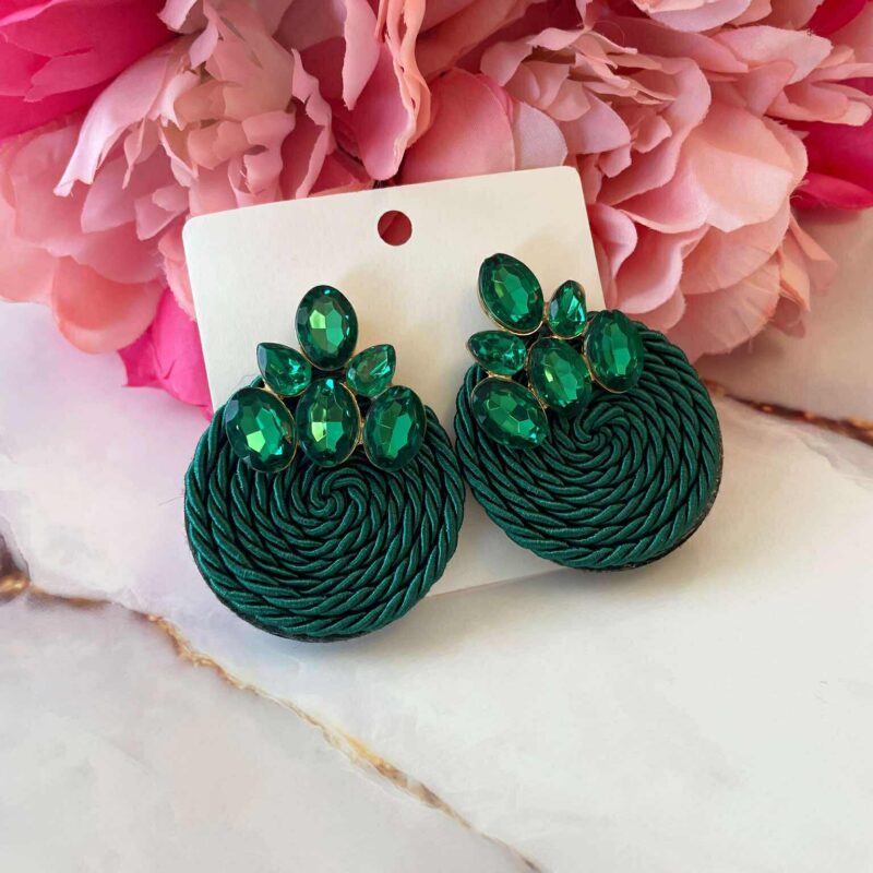 Обеци JL Royals Green 1062