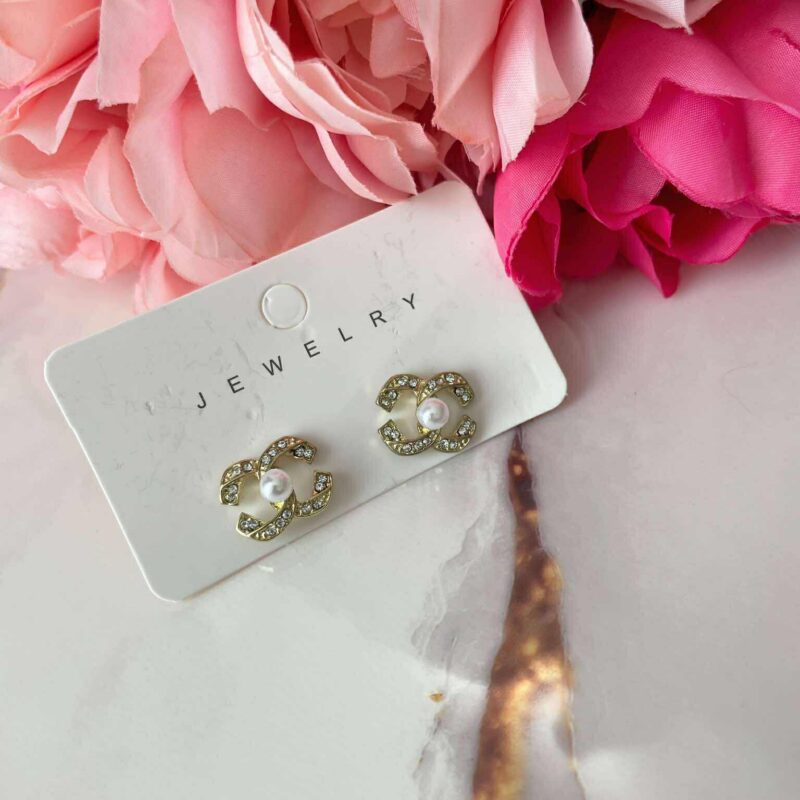 Обеци JL Famous Letters 1070